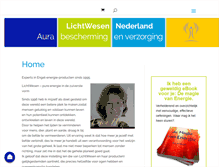 Tablet Screenshot of lichtwesennederland.nl